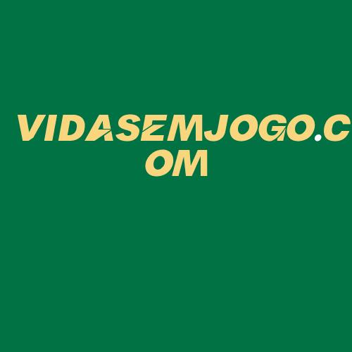 Logo da VIDASEMJOGO